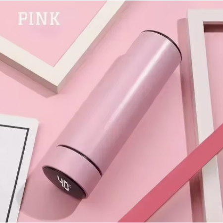 Termos cu afișaj 500ml roz